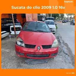 SUCATA Renault Clio 2009 1.0 16v Campus Hi-flex 5p PARA RETIRADA DE PEÇAS