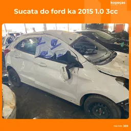SUCATAFord Ka 2015 1.0 Se Flex 4p  PARA RETIRADA DE PEÇAS