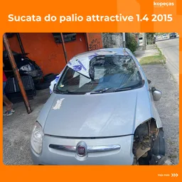 SUCATA Fiat Palio 2015 1.0 Attractive Flex 5p PARA RETIRADA DE PEÇAS