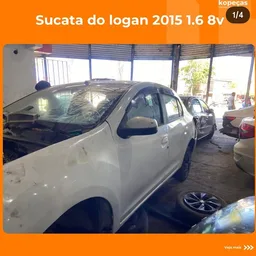 SUCATARenault Logan 2015 1.6 Expression Hi-power 4p  PARA RETIRADA DE PEÇAS