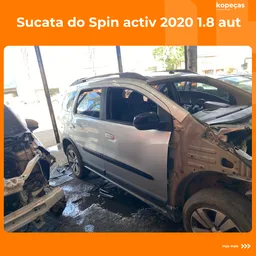 SUCATAChevrolet Spin 2020 1.8 Lt 5l Aut. 5p  PARA RETIRADA DE PEÇAS